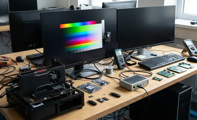 Image showing pq chips